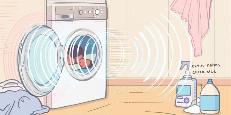 An illustration depicting three washing machines arranged together in a visually appealing manner.